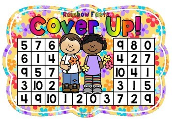 Rainbow Facts Cover Up! Spring Theme by Miss Beck | TpT
