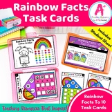 Rainbow Facts | Making 10| Fact Family Task Cards