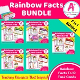 Rainbow Facts To 10 | Making 10 Task Card Bundle