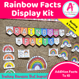 Rainbow Facts To Ten | Friends of 10 - Classroom Display