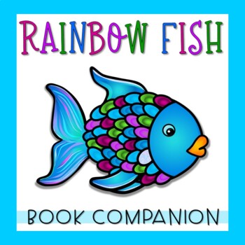 THE RAINBOW FISH, Badge Reel, Teacher, Nurse, ID Badge holder, KIDS BOOK,  Fish