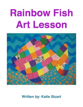 Preview of Rainbow Fish Art Lesson!