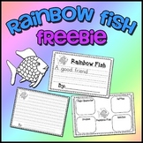 Rainbow Fish Freebie - Writing & Story Elements Worksheets