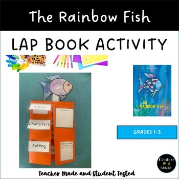 Preview of Rainbow Fish ELA Book Study Companion | Sharing | SEL Activities | Spring