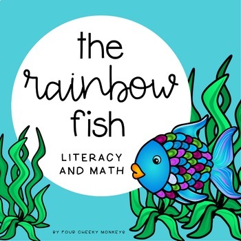 Preview of Rainbow Fish - Literacy and Math Activities | Printables