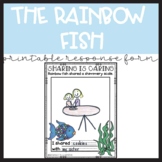 Rainbow Fish | Printable | Text to Self Connection | Presc