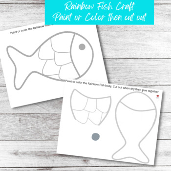 Rainbow Fish Craft Inspired by the Classic Book • The Simple Parent