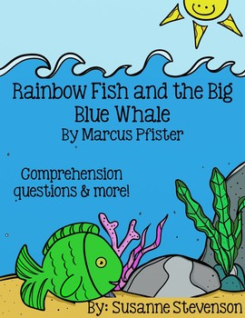 Rainbow Fish and the Big Blue Whale by Susanne Stevenson | TPT