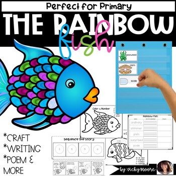 Preview of Rainbow Fish Book Study  |  Book Companion |  Rainbow Fish Craft