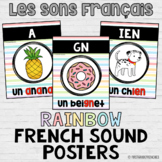 Rainbow French Sound Posters | Les Sons Français | French 