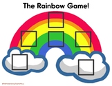 Rainbow Game Sight Words using F&P list