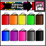 Rainbow Gift Bag Clipart