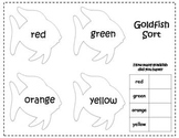 Rainbow Goldfish Cracker Sort and Graph {FREEBIE}