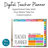 FREE Good Notes Digital Teacher Planner - Weekdays on the 