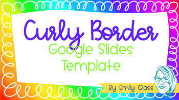 Preview of Curly Border Google Slide Template