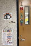 Rainbow Grade Level Sign | Door Decor | FREE