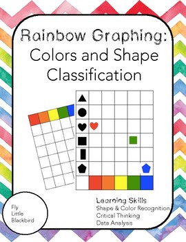 Preview of Rainbow Graphing (Color and Shape Sorting)