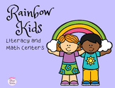 Rainbow Kids Literacy and Math Centers