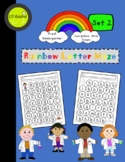 Rainbow Letter Maze-Set 2