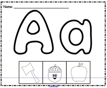 Rainbow Letter Practice by ABC Kindergarten | TPT