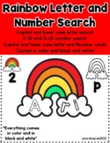 Rainbow Letter and Number Search