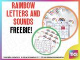 Rainbow Letters & Numbers Freebie