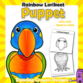 Rainbow Lorikeet Craft Activity | Australian Bird Printabl