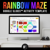 Rainbow Maze Activity Template (Google Slides™)