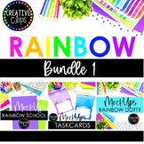 Rainbow Mockup Bundle 1: School Mockup Photography {Mock U