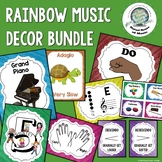 Rainbow Music Decor Bundle