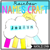 Rainbow Name Craft March St Patrick’s Day Craft + Editable