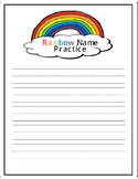 Rainbow Name Writing