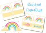 Rainbow Nametags (vertical)
