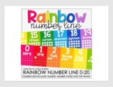 Rainbow Number Line 0-20