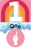 Rainbow Chic Number Posters w/ ASL 1-10