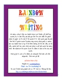 Rainbow Number Writing 0-9