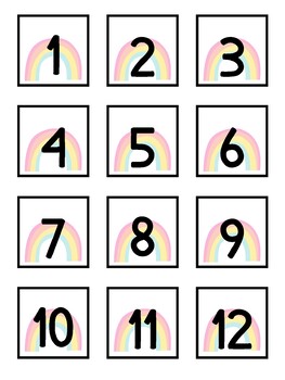 Rainbow Numbers