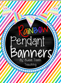 Rainbow Pendant Banners