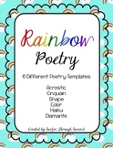 Rainbow Poetry Freebie