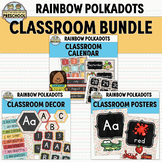 Rainbow Polkadot Classroom Bundle