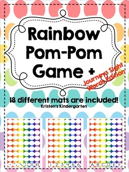 R is for Rainbow – PomPom Rainbow – Simple DIYs – Kids Activities