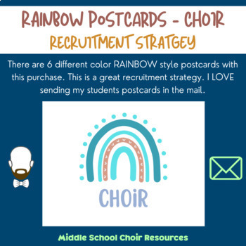 Preview of Rainbow Postcards Choir Edition