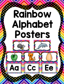 Preview of Rainbow Pre-Kinder and Kinder Bundle Classroom Decor