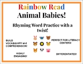 Rainbow Read - Animal Babies (Rhyming/Phonics/Comprehensio