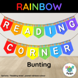 Rainbow Reading Corner / Area Bunting