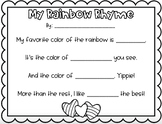 Rainbow Rhyme Poem