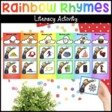 Rainbow Rhymes Literacy Activity