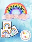 Rainbow Rhymes/ Watercolors / Rhyming