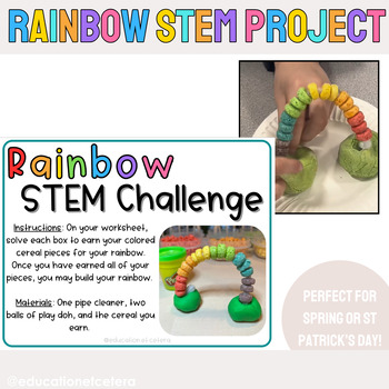 Preview of Rainbow STEM Challenge