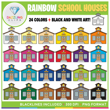 Rainbow Crayons Clip Art by Dazzling Clips